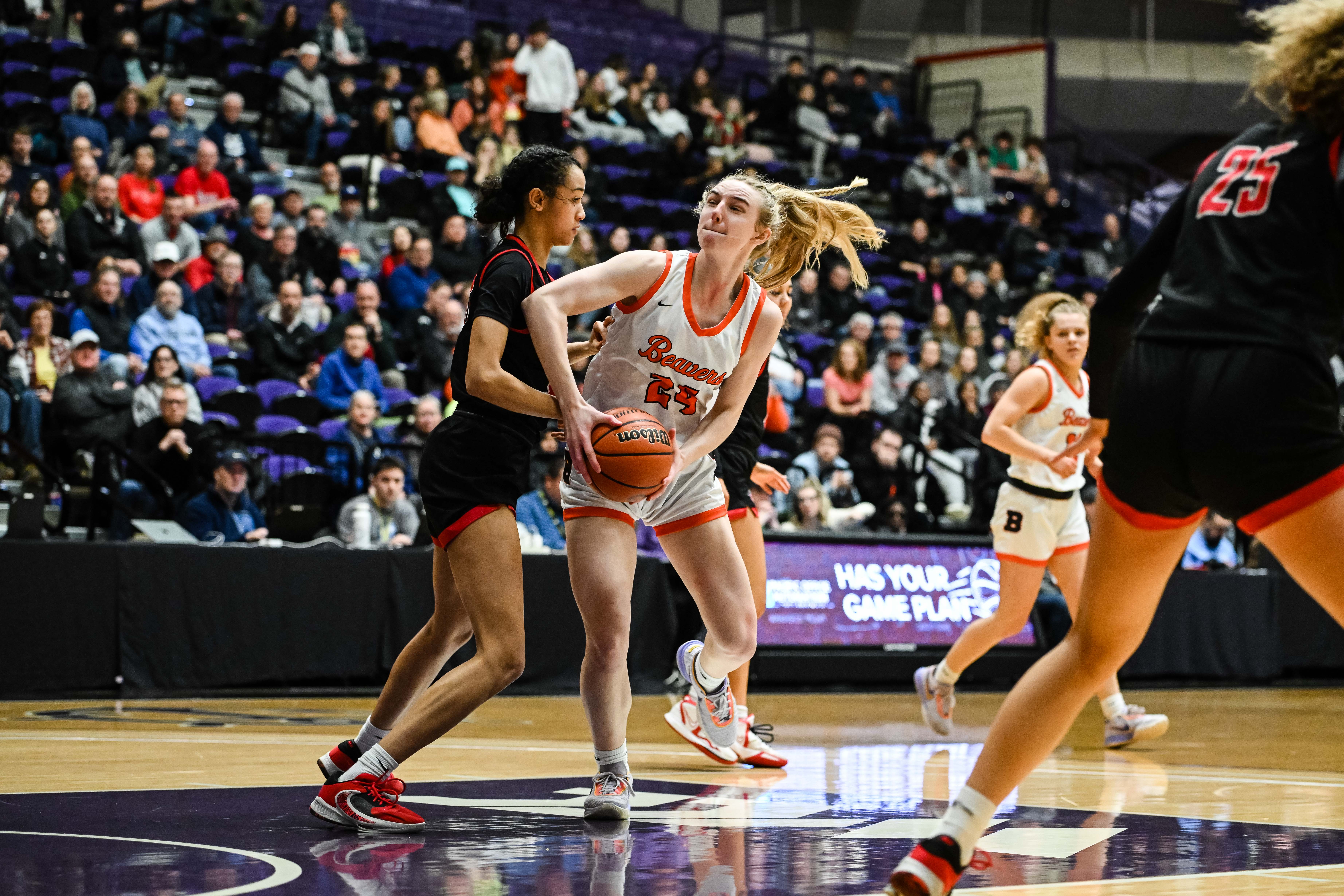 Clackamas Beaverton 6A Oregon girls basketball quarterfinal Naji Saker 1 -18